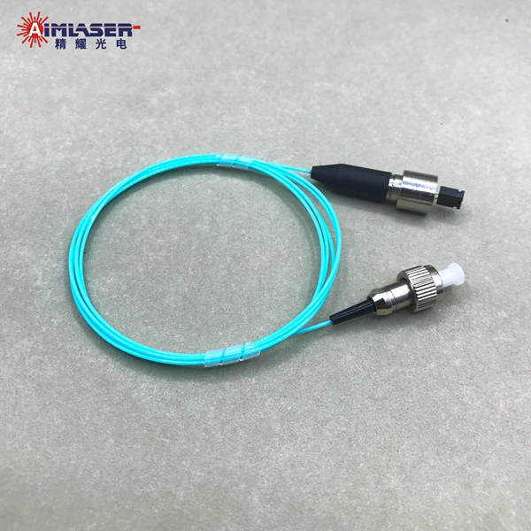 520nm40mw單模保偏光纖耦合激光器FC接頭